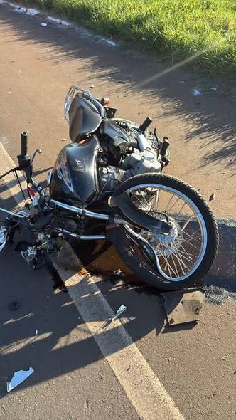 Motociclista morre após colisão com carreta no trevo de Cruz Alta